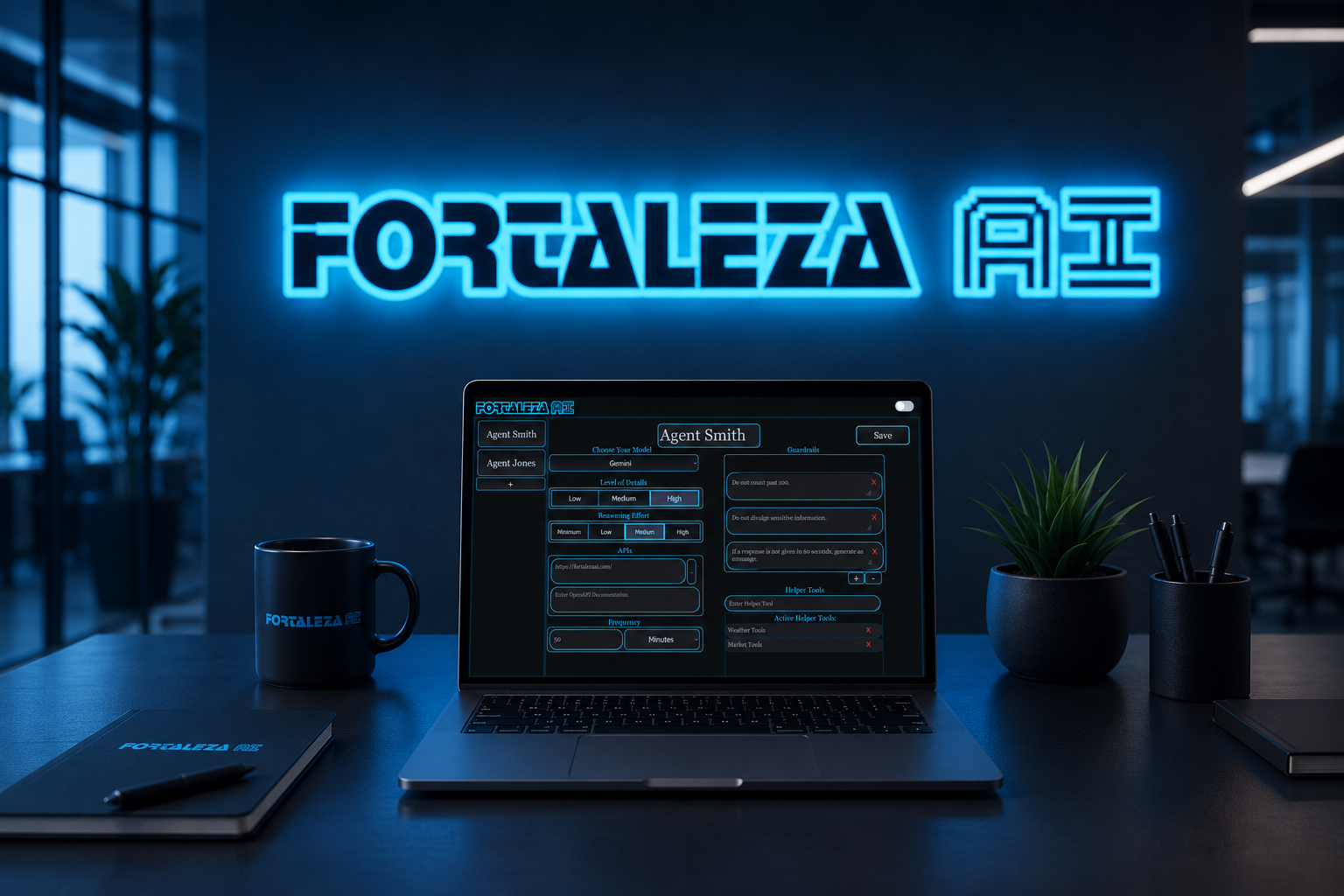 Fortaleza AI — Enterprise on-premise AI platform architecture